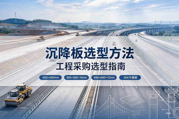 烈山沉降板选择方法